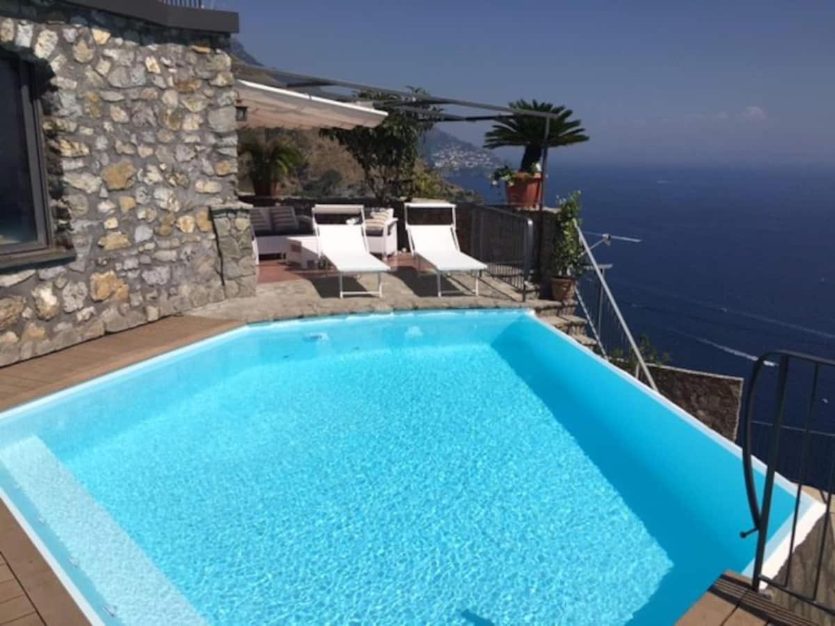 Villa Nene Positano Arola  ภายนอก รูปภาพ