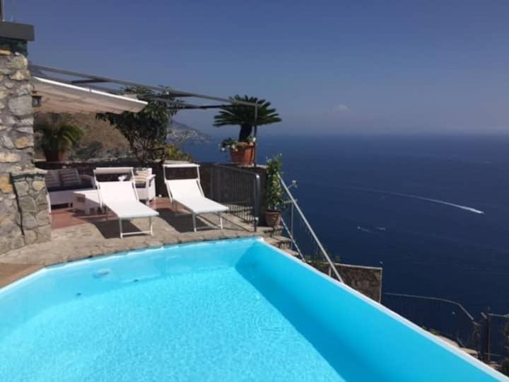 Villa Nene Positano Arola  ภายนอก รูปภาพ
